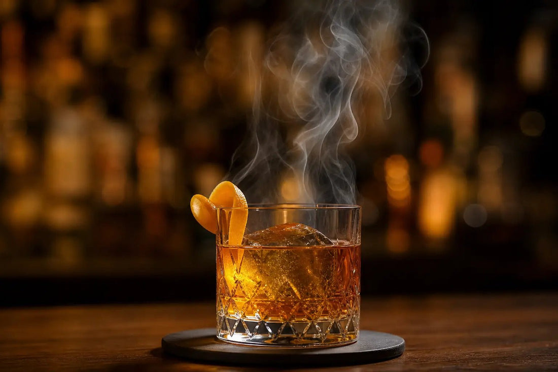 Füstölt koktél recept: Old Fashioned füstösen - Smoking Spirit