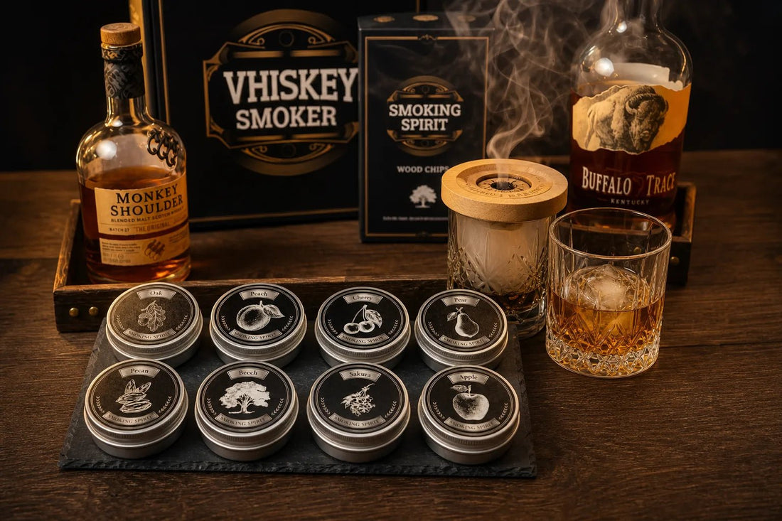 Whiskey füstölés hibák: hogyan válassz szettet, faaprítékot és poharat a keserű füst helyett? - Smoking Spirit