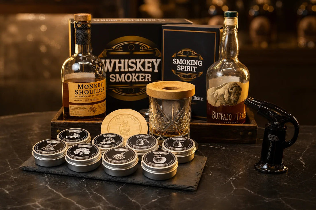 Whiskey füstölő szett ajándék: így válassz prémium élményt otthonra - Smoking Spirit